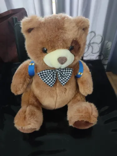 Urso luxo, Mickey safari e linda mochila 