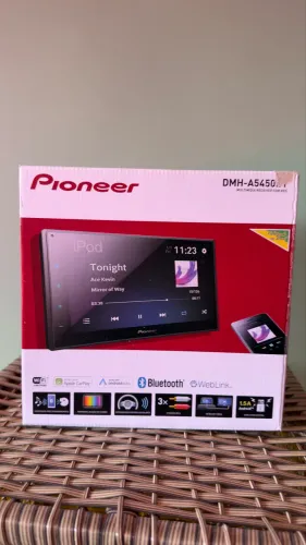 Central multimídia Pioneer DMH A5450 BT 2 din 6.8 polegadas