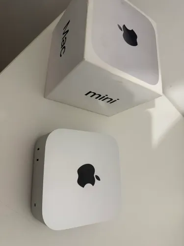 Mac Mini m4 16ram 256ssd com nota fiscal e garantia na Apple até setembro
