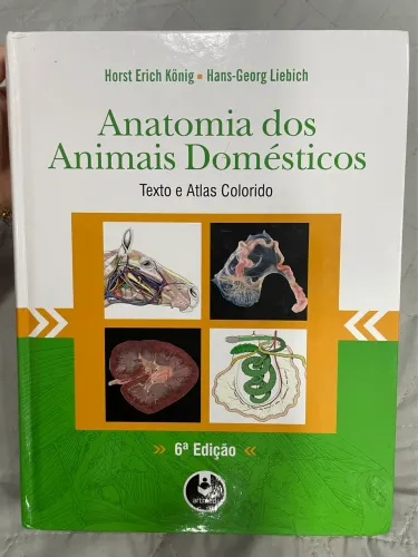 Livro Anatomia dos Animais Domésticos - Konig.