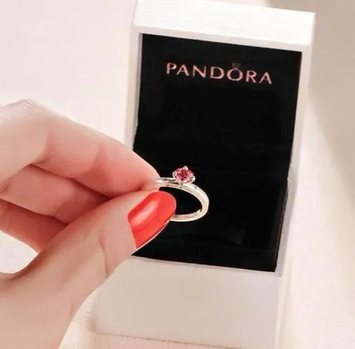 Anel pandora You e me todo os tamanhos prata 925