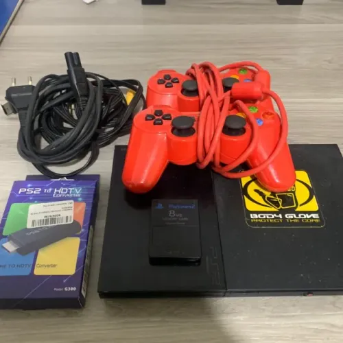 Playstation 2. Desbloqueado. Sem jogos. Com adaptador HDMI.