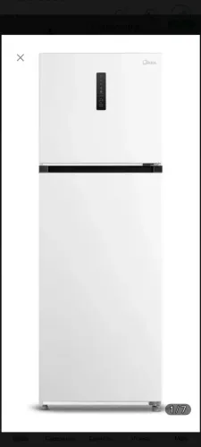 Geladeira midea nova na caixa linha branca