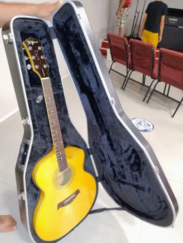 Violão Tagima Jumbo + Capa Estojo Rígido