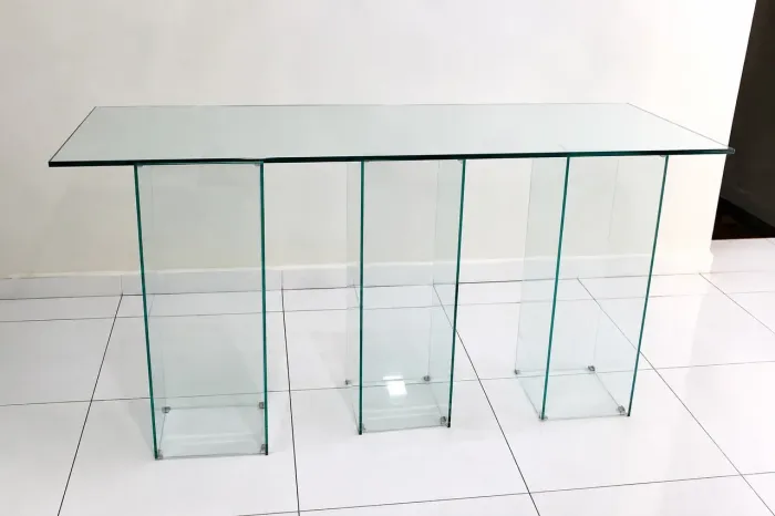 MESA DE VIDRO PARA FESTAS E DECORAÇÕES