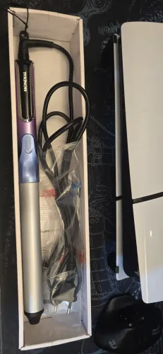 Modelador de Cachos / Babyliss Mondial Qu4tro Elementos By Juliette - Verde Oliva (Bivolt)