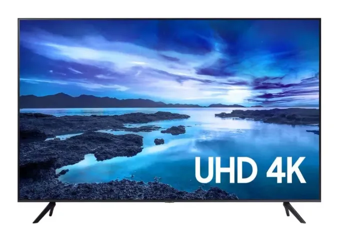 Samsung UN43AU7700GXZD - Smart TV LED 43", 4K UHD, Alexa built-in.