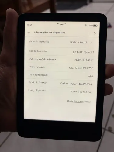 Kindle Geração 11