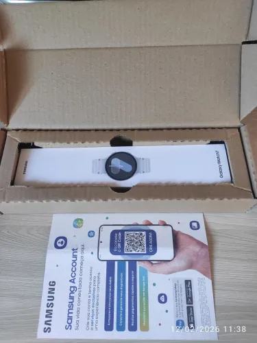 Samsung Galaxy Watch7 Smartwatch 44mm Bluetooth, Galaxy AI, Tela em Cristal de Safira