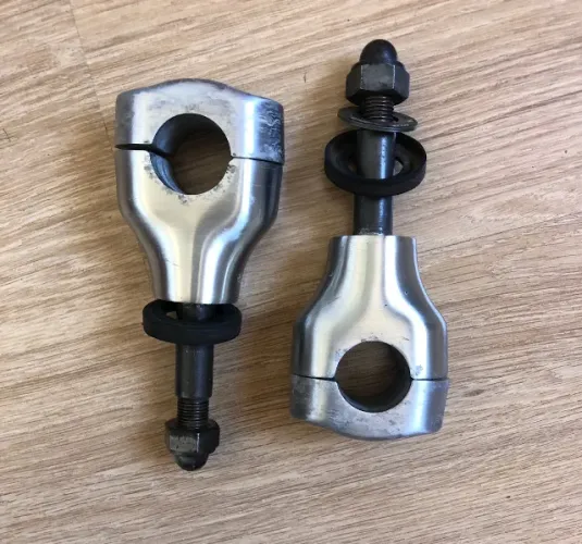 Par De Suportes Riser De Guidao Original Dragstar XVS650