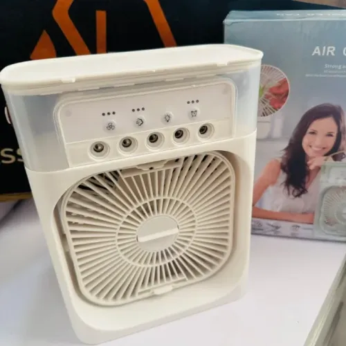 Ventilador Climatizador Umidificador - Agua - Gelo - LED