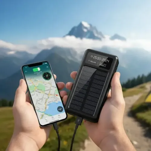 Carregador Portátil Solar Power Bank It-Blue 30.000mAh para Celular