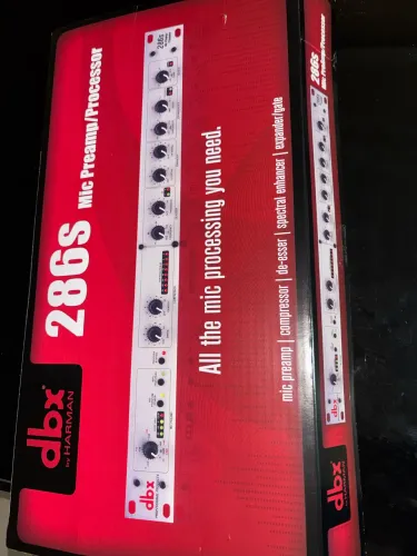 Dbx 286s pré amplificador Channel strip