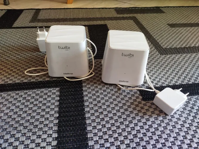 Kit Kit 2 Roteadores Intelbras Twibi Giga+
