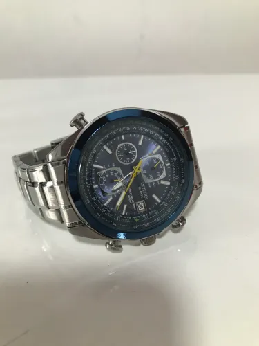 Relógio Citizen Eco-Drive Radio Controlled Azul AT9030-55L.