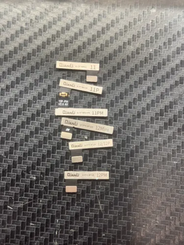 Tags bateria QIANLI iPhone 11 ao 12 Promax