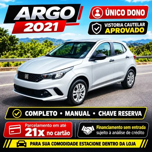 Fiat Argo 1.0 6V Flex. 2021