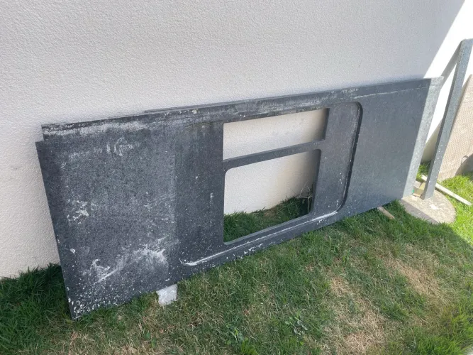 Vendo bancada no preto São Gabriel escovado