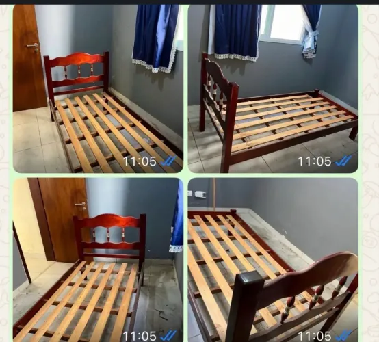 CAMA DE SOLTEIRO SEMI-NOVA