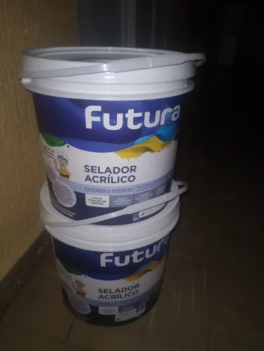 2 baldes de seladora acrílica de 18 litros....