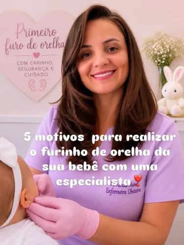 Furo humanizado de orelha