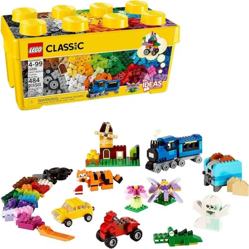 LEGO® Classic - Caixa Média de Peças Criativas 484 unidades/peças Nova Lacrada de Fábrica 