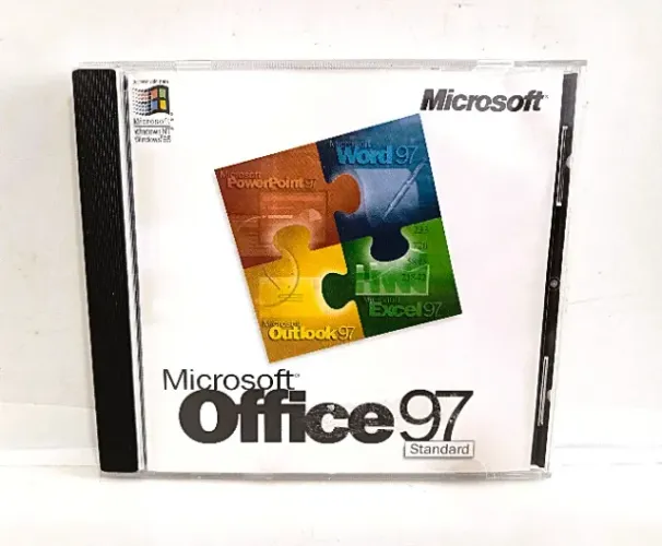 Microsoft Office 97 Standard Edition Original com Livro NOVO