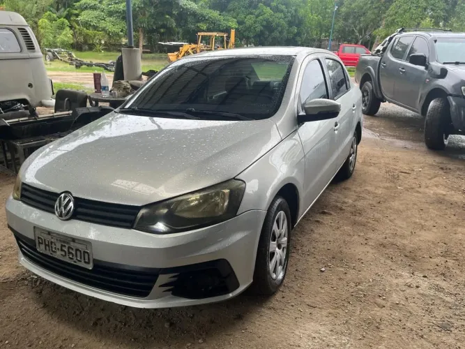 Volkswagen Voyage Comf/highli. 1.6 MI T.flex 8V 4P 2018 aceito carro ou moto
