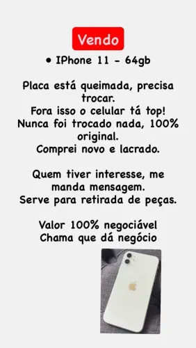 iPhone 11 - 64gb