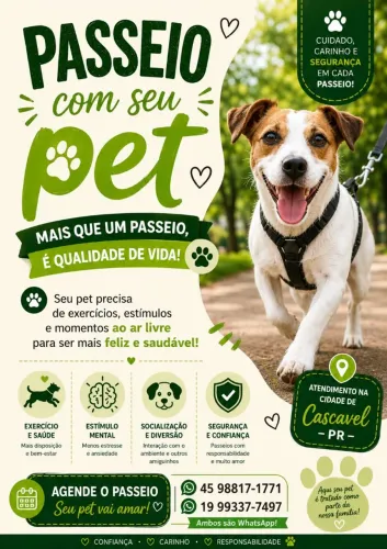 Passeio com seu pet