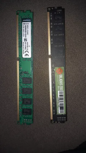 Memórias ram 2x8gb ddr3 1600mhz