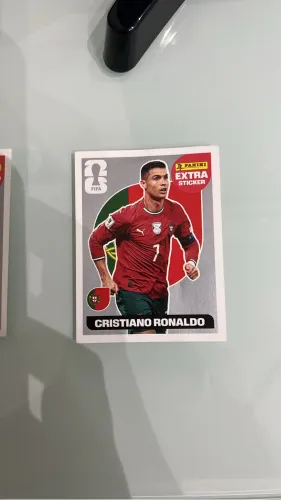 Figurinha Legend Cristiano Ronaldo copa 2026 completamente original