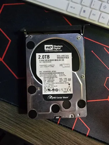 HD 2TB Western Digital Black 