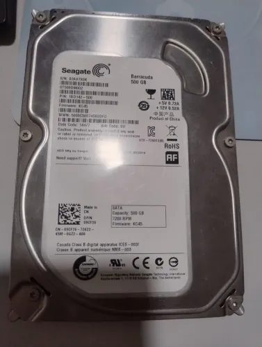 HD Seagate de 500 GB