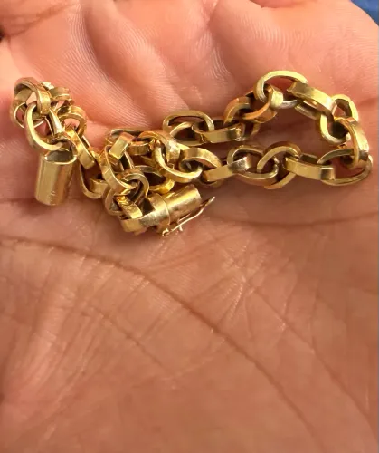 Pulseira de Ouro 10g - ELO PORTUGUÊS