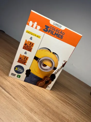 DVD triplo - MINIOS e MEU MALVADO FAVORITO
