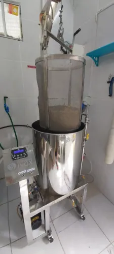 Cozinha Cervejeira 100L Inox Automatizada (Duplo Aquecimento Gás/Elétrico) + Periféricos