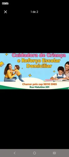 Cuidadora de crianças