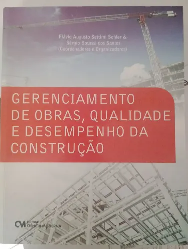 Livro Gerenciamento de obras, qualidade e desempenho da construção