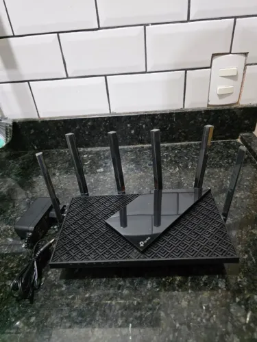 Roteador TP-Link Archer AX72 Wi-Fi 6 AX5400 | Nunca Usado | 1 Gbps | VPN | USB 3.0 DLNA