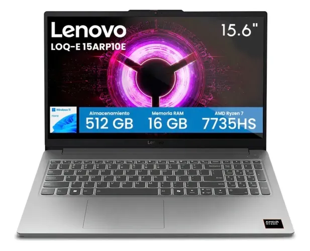 Lenovo LOQ-E Gamer RTX 4050 | Ryzen 7 7735HS | 16GB RAM | 512GB SSD