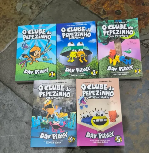 Coleção de livros "O Clube do Pepezinho"
