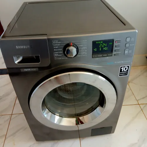 Máquina lava e seca Samsung 10kg funcionando