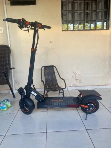Patinete Elétrico gm5 p2 600w 45km/h 30km De Autonomia Estado de Novo Bateria Original e 1