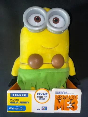 Boneco MINION Hula Jerry, fala frases (em inglês)