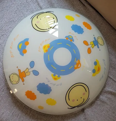 Luminária infantil de teto
