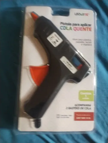 Pistola pra aplicar cola quente