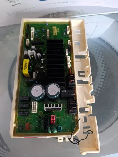 Placa lava e seca