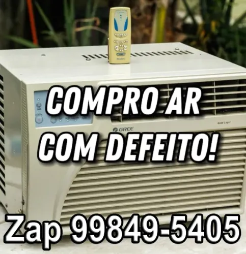 Ar condicionado com defeito VENDE PRA MIM