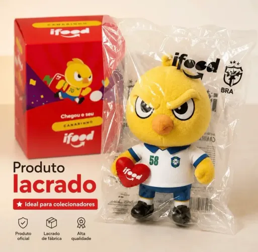 Canarinho 1958 Ifood + CBF